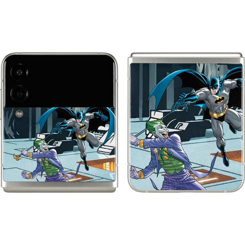 DC Comics The Joker vs Batman Art Galaxy Z Flip3 5G Skin