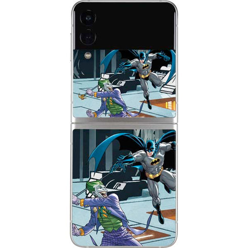 DC Comics The Joker vs Batman Art Galaxy Z Flip4 5G Skin