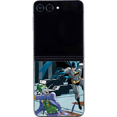 DC Comics The Joker vs Batman Art Galaxy Z Flip5 5G Skin