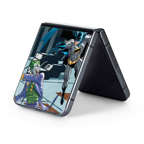 DC Comics The Joker vs Batman Art Galaxy Z Flip5 5G Skin