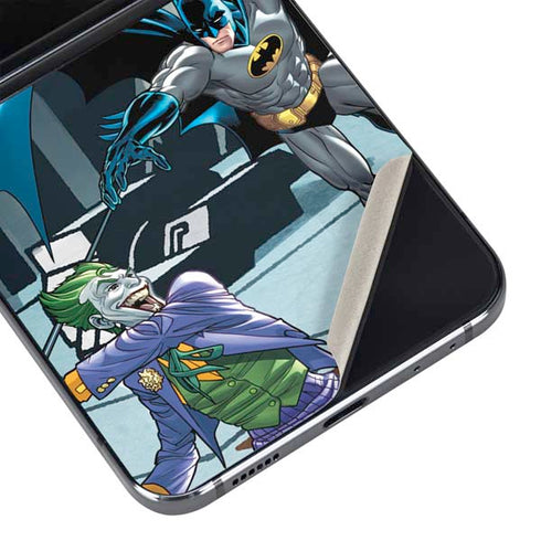 DC Comics The Joker vs Batman Art Galaxy Z Flip5 5G Skin