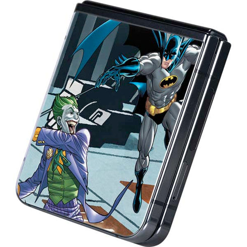 DC Comics The Joker vs Batman Art Galaxy Z Flip5 5G Skin