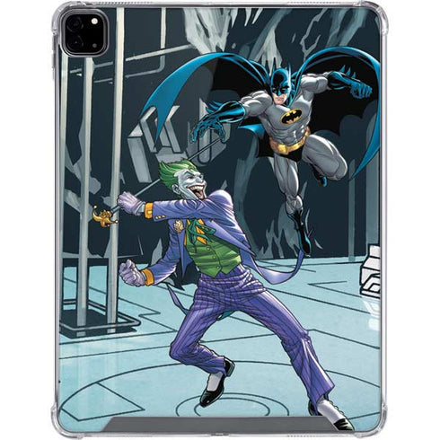 DC Comics The Joker vs Batman Art iPad Pro 12.9in (2020) Clear Case