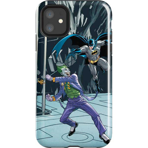 DC Comics The Joker vs Batman Art iPhone 11 Impact Case