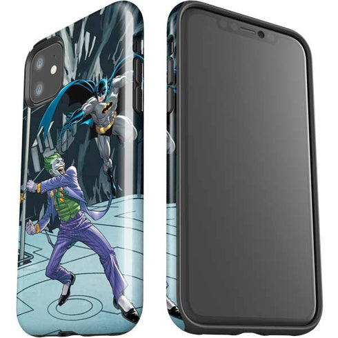 DC Comics The Joker vs Batman Art iPhone 11 Impact Case