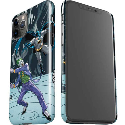 DC Comics The Joker vs Batman Art iPhone 11 Pro Lite Case