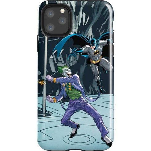 DC Comics The Joker vs Batman Art iPhone 11 Pro Max Impact Case