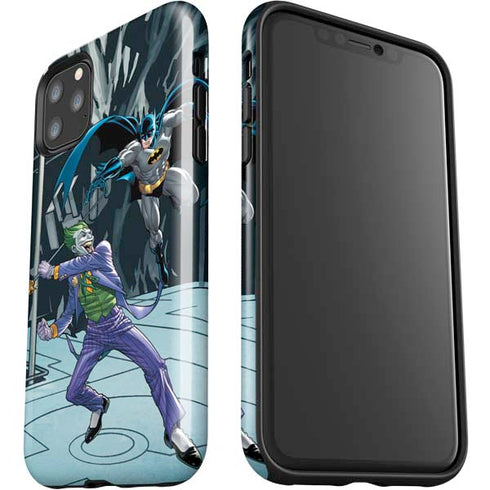 DC Comics The Joker vs Batman Art iPhone 11 Pro Max Impact Case