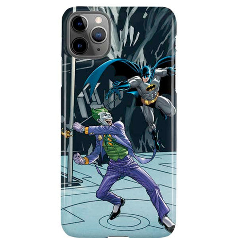 DC Comics The Joker vs Batman Art iPhone 11 Pro Max Lite Case