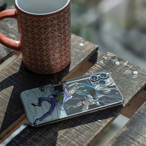 DC Comics The Joker vs Batman Art iPhone 11 Pro Skin