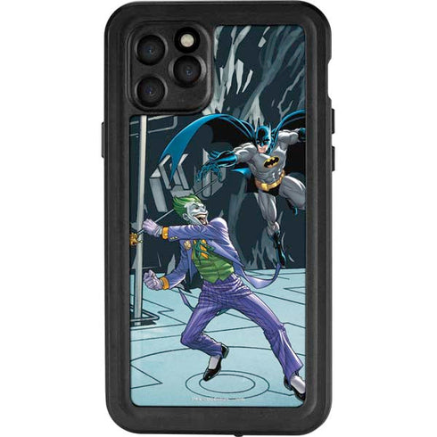 DC Comics The Joker vs Batman Art iPhone 11 Pro Waterproof Case