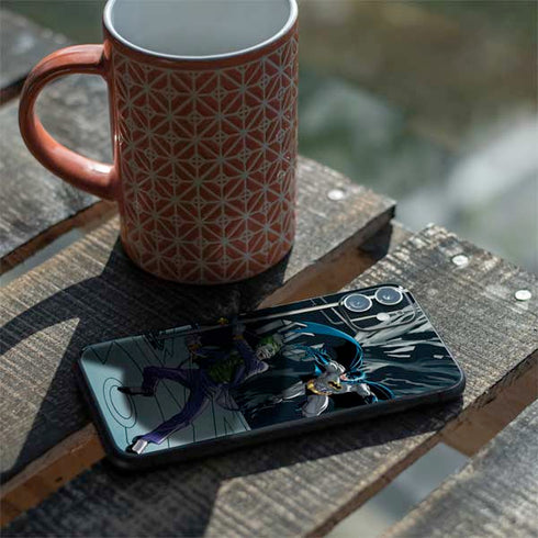 DC Comics The Joker vs Batman Art iPhone 11 Skin