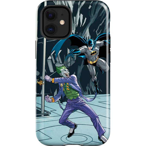DC Comics The Joker vs Batman Art iPhone 12 Mini Impact Case