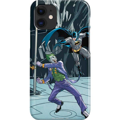DC Comics The Joker vs Batman Art iPhone 12 Mini Lite Case