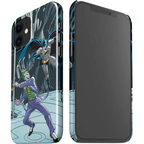 DC Comics The Joker vs Batman Art iPhone 12 Mini Lite Case