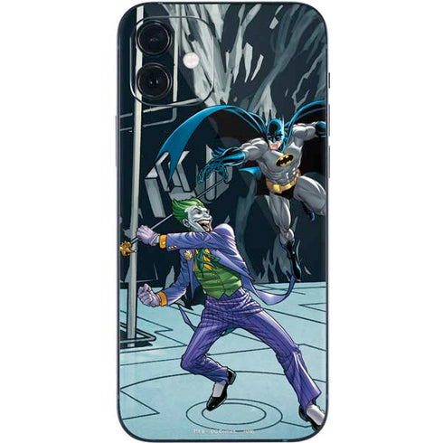 DC Comics The Joker vs Batman Art iPhone 12 Mini Skin