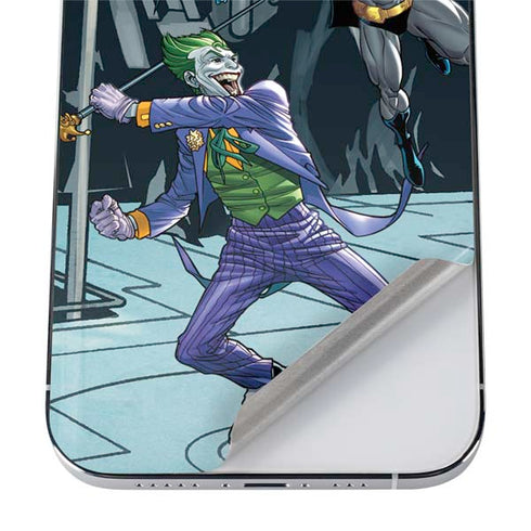 DC Comics The Joker vs Batman Art iPhone 12 Pro Skin
