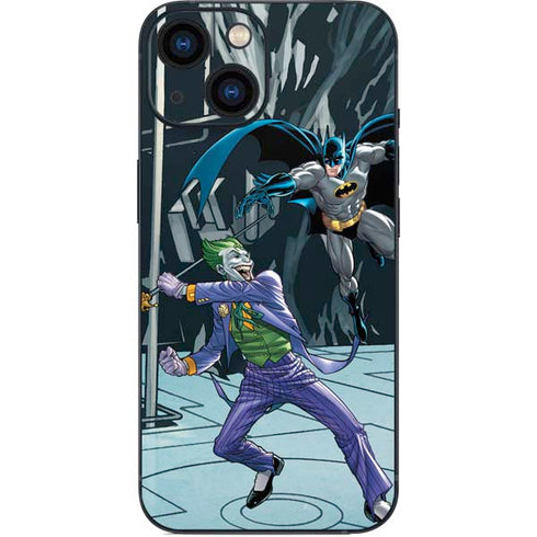 DC Comics The Joker vs Batman Art iPhone 13 Mini Skin