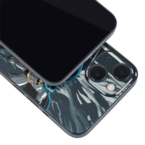 DC Comics The Joker vs Batman Art iPhone 14 Plus Skin