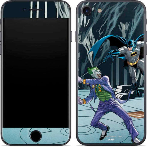 DC Comics The Joker vs Batman Art iPhone 7 Skin