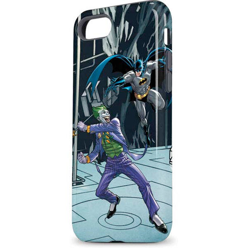 DC Comics The Joker vs Batman Art iPhone 8 Pro Case