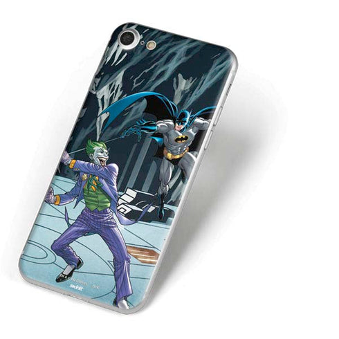 DC Comics The Joker vs Batman Art iPhone 8 Skin