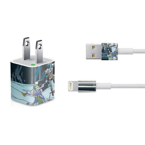 DC Comics The Joker vs Batman Art iPhone Charger (5W USB) Skin