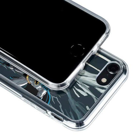 DC Comics The Joker vs Batman Art iPhone SE (2nd & 3rd Gen) Clear Case