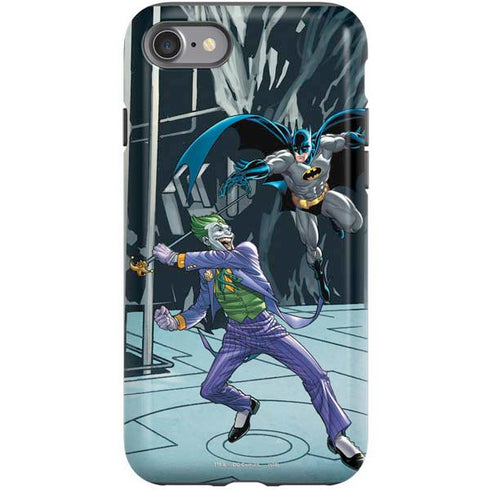 DC Comics The Joker vs Batman Art iPhone SE (2nd & 3rd Gen) Pro Case