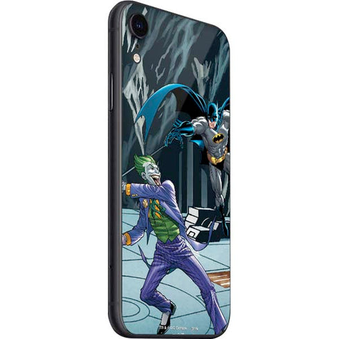 DC Comics The Joker vs Batman Art iPhone SE (2nd & 3rd Gen) Skin