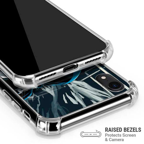 DC Comics The Joker vs Batman Art iPhone XR Clear Case
