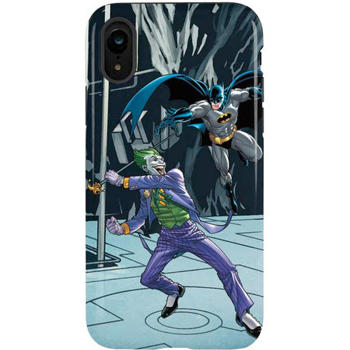 DC Comics The Joker vs Batman Art iPhone XR Pro Case
