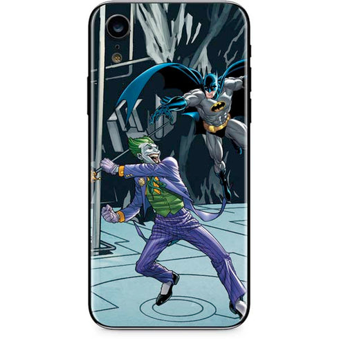 DC Comics The Joker vs Batman Art iPhone XR Skin