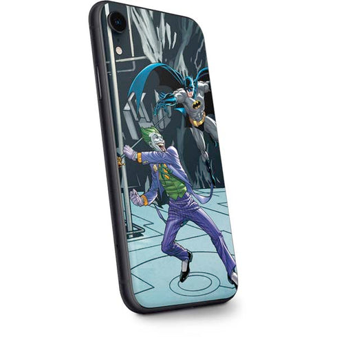 DC Comics The Joker vs Batman Art iPhone XR Skin