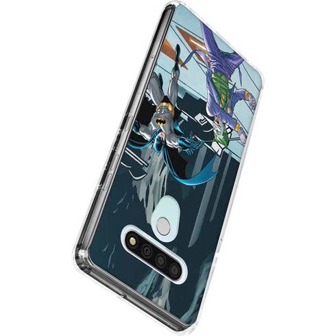 DC Comics The Joker vs Batman Art LG Stylo 6 Clear Case