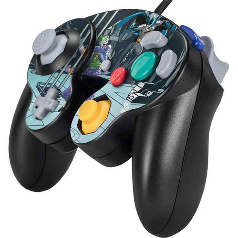 DC Comics The Joker vs Batman Art Nintendo GameCube Controller Skin