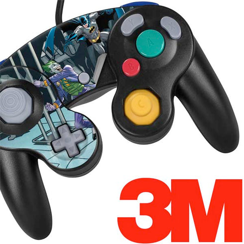 DC Comics The Joker vs Batman Art Nintendo GameCube Controller Skin