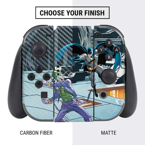 DC Comics The Joker vs Batman Art Nintendo Switch Bundle Skin
