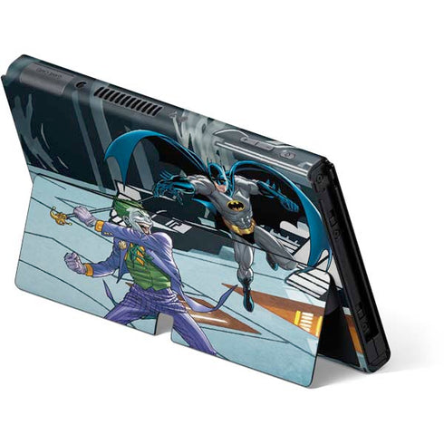 DC Comics The Joker vs Batman Art Nintendo Switch OLED (2021) Skin