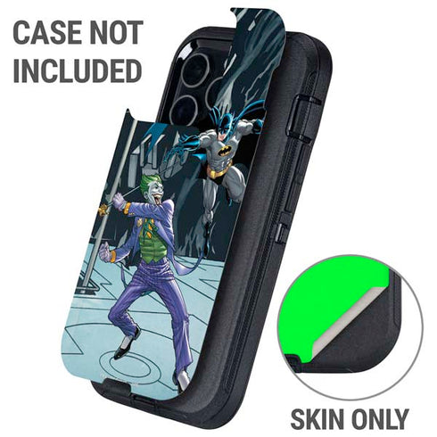 DC Comics The Joker vs Batman Art Otterbox Defender iPhone Skin