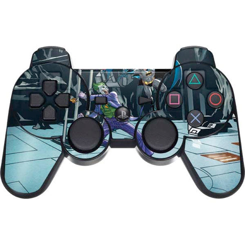 DC Comics The Joker vs Batman Art PS3 Dual Shock wireless controller Skin
