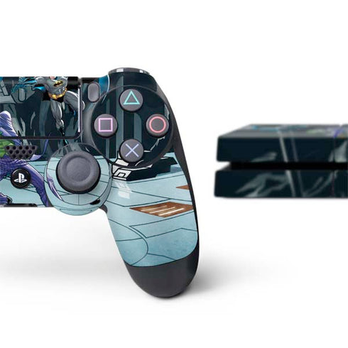DC Comics The Joker vs Batman Art PS4 Console and Controller Bundle Skin