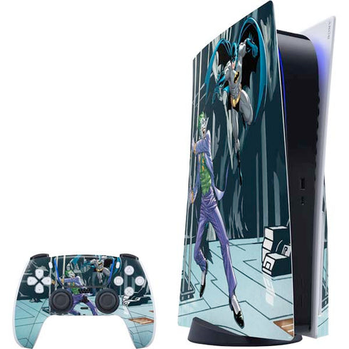 DC Comics The Joker vs Batman Art PS5 Bundle Skin