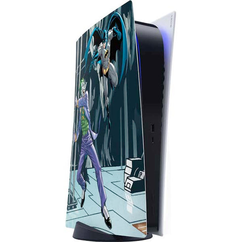 DC Comics The Joker vs Batman Art PS5 Digital Edition Console Skin