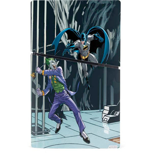 DC Comics The Joker vs Batman Art PS5 Slim Digital Edition Console Skin