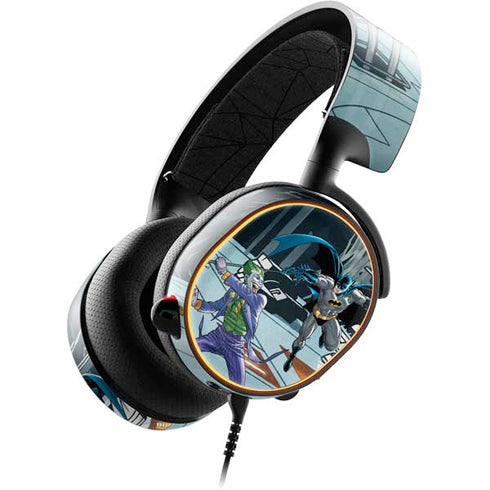 DC Comics The Joker vs Batman Art SteelSeries Arctis 5 Skin
