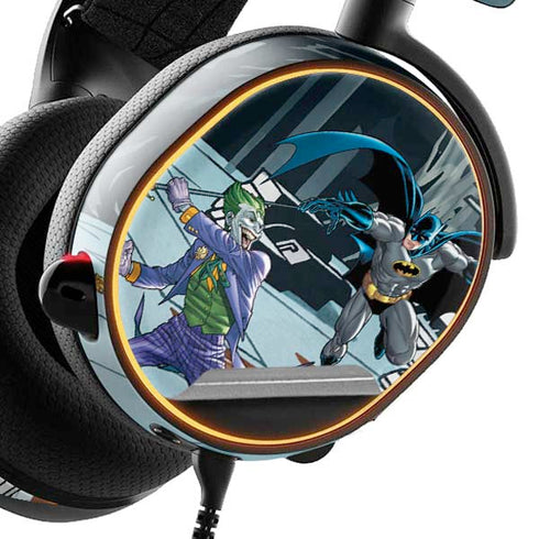 DC Comics The Joker vs Batman Art SteelSeries Arctis 5 Skin