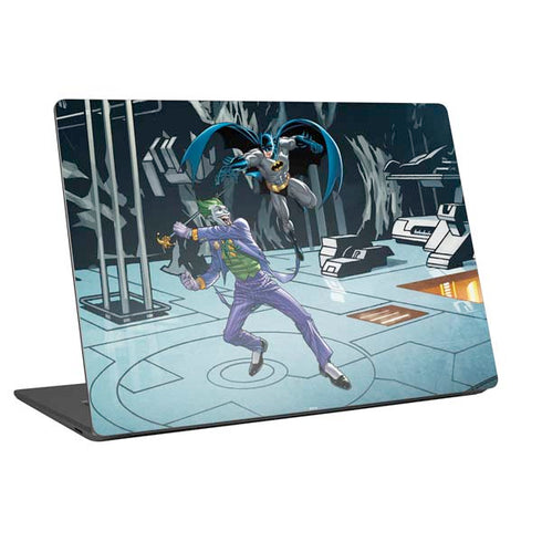 DC Comics The Joker vs Batman Art Universal Laptop 16in (13 x 9.4in) Skin