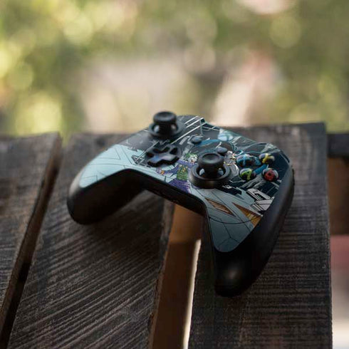DC Comics The Joker vs Batman Art Xbox One Elite Controller Skin