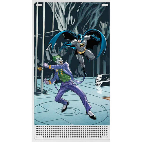 DC Comics The Joker vs Batman Art Xbox Series S Console Skin